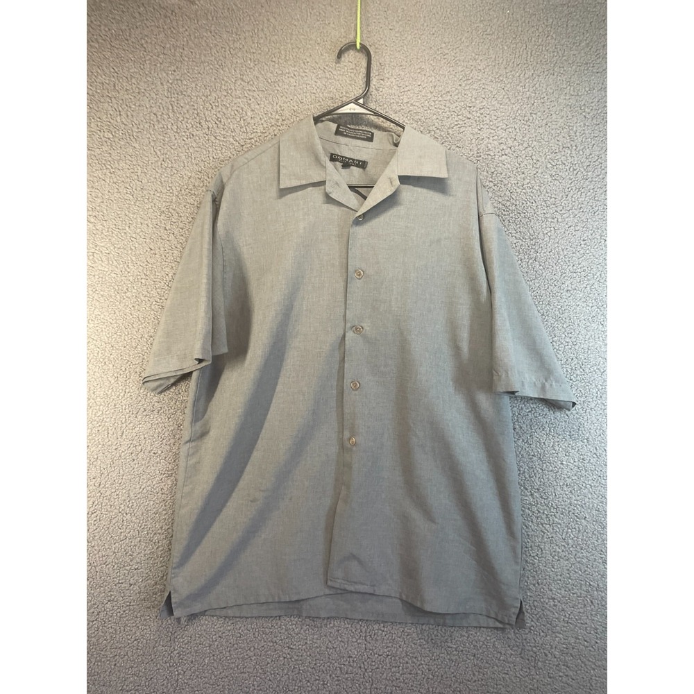 Vintage Domani‎ Collection  shirt sleeve Dress Shirt Mens large